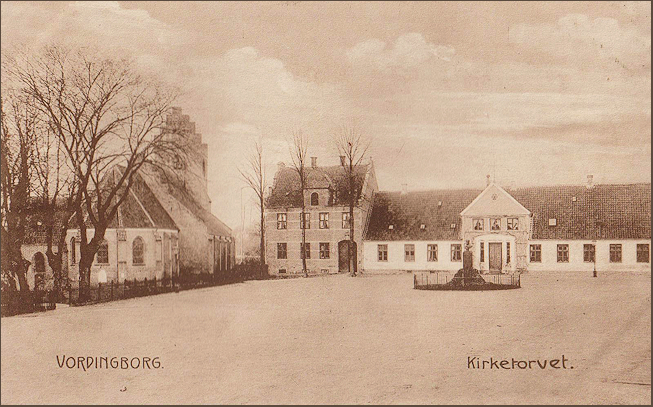 Vordingborg Kirketorv.